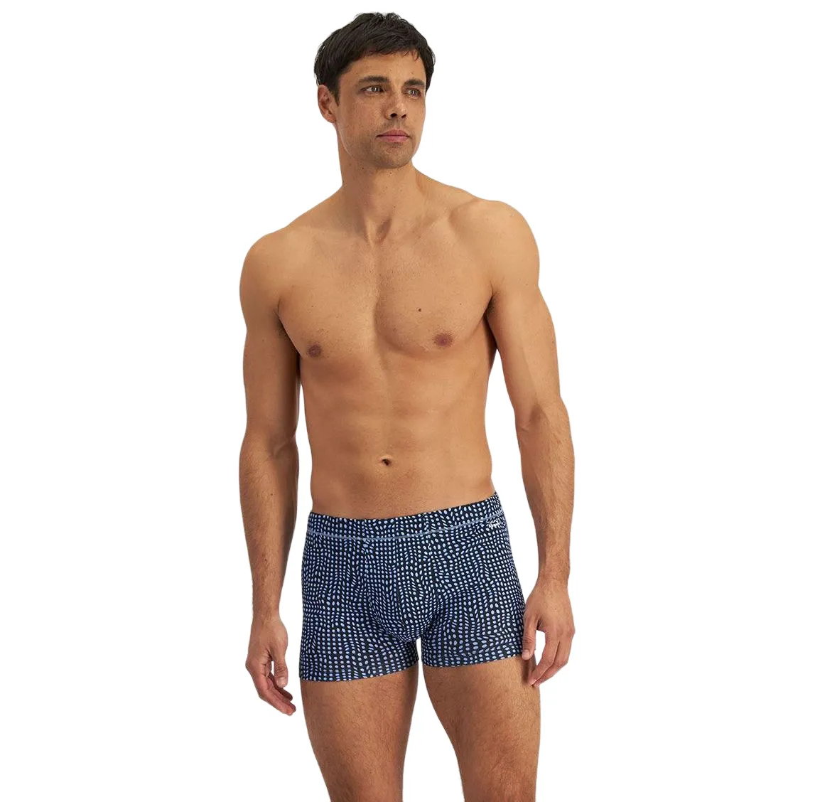 4 x Jockey Mens Skants Trunks Underwear Undies Spotted Black And Blue