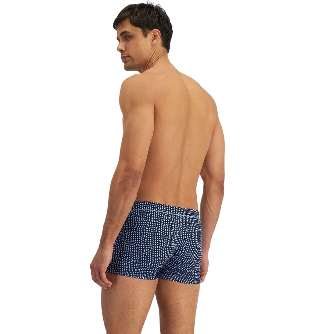 4 x Jockey Mens Skants Trunks Underwear Undies Spotted Black And Blue