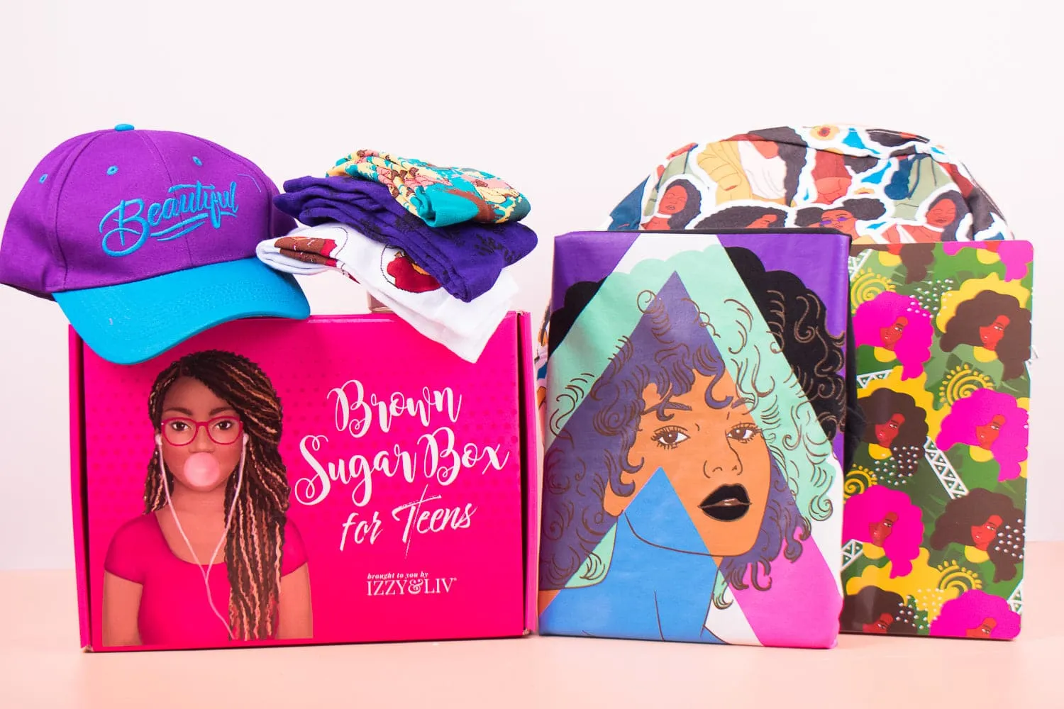 6 Boxes (1 Year) Gift Subscription - Teen Girls Edition Brown Sugar Box (Ships Every Other Month)