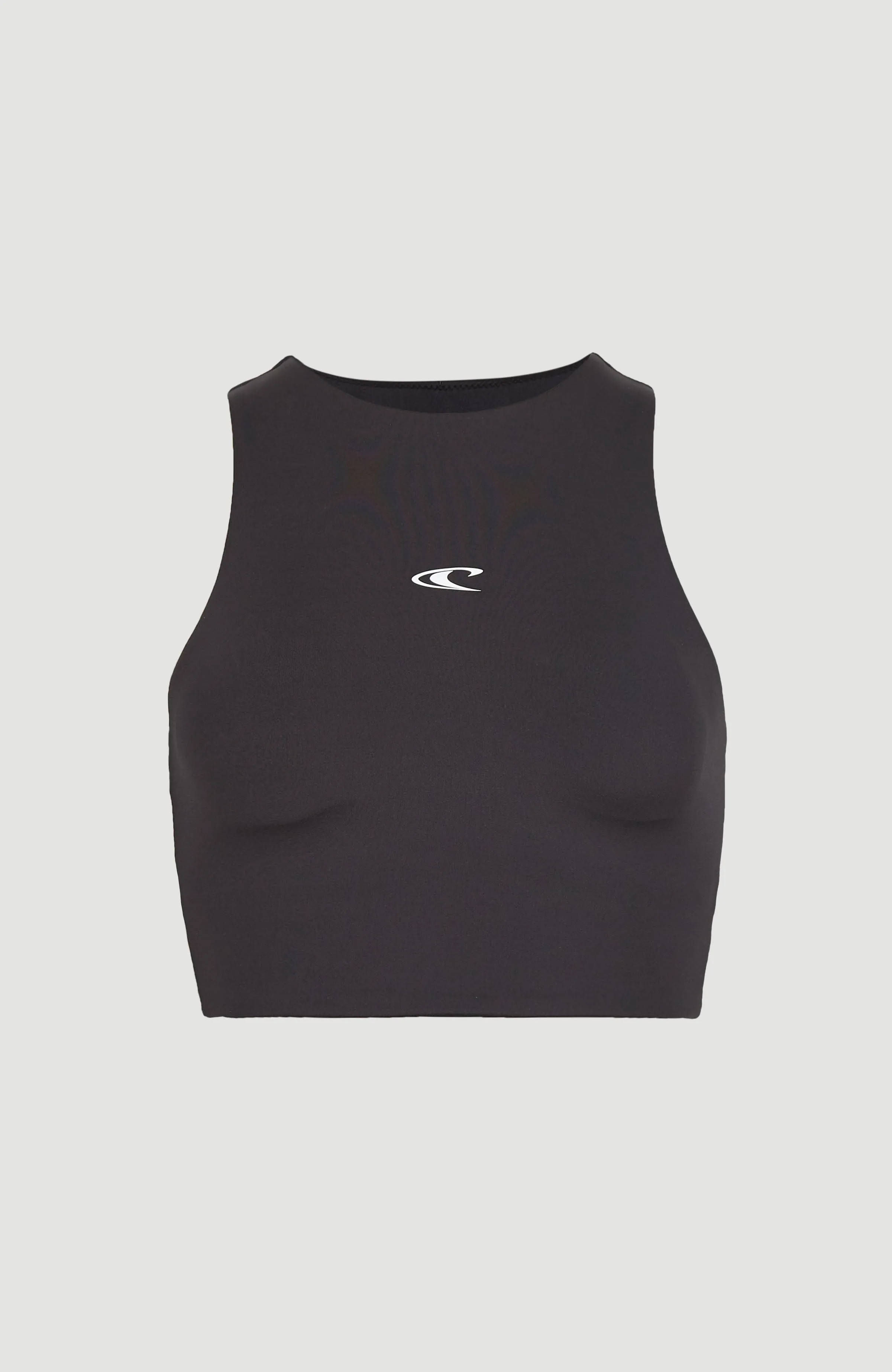 Active Cropped Sports Top | Black Out