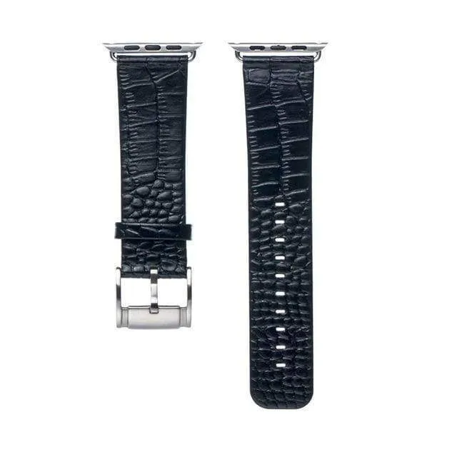 Apple Watch Series Crocodile Genuine Leather Strap