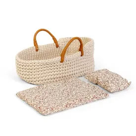 Astrup Doll Knitted Basket and Bedding Set