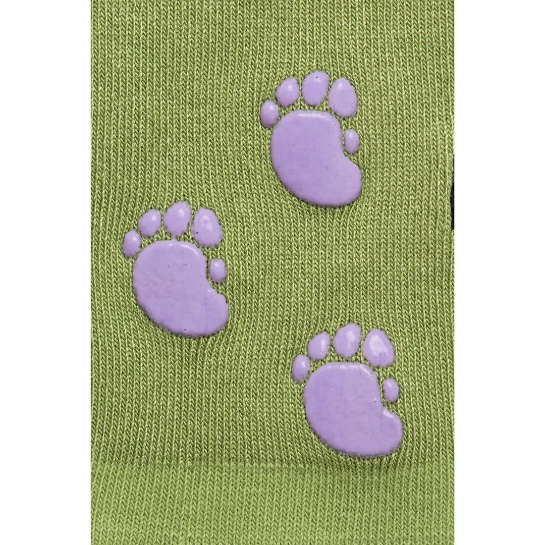 Baby/Kids Bamboo Socks with Grips - Monster