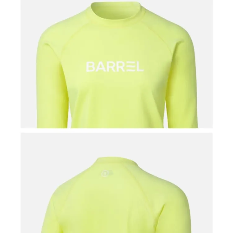 Barrel Women Essential RelaxFit Rashguard-YELLOW