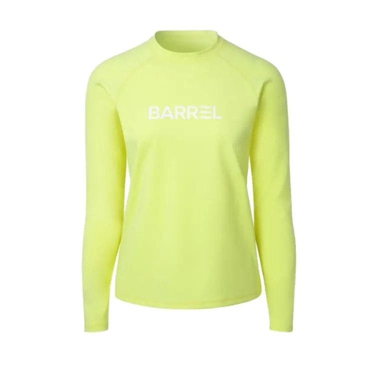 Barrel Women Essential RelaxFit Rashguard-YELLOW