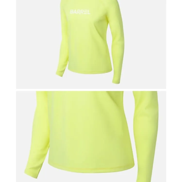 Barrel Women Essential RelaxFit Rashguard-YELLOW