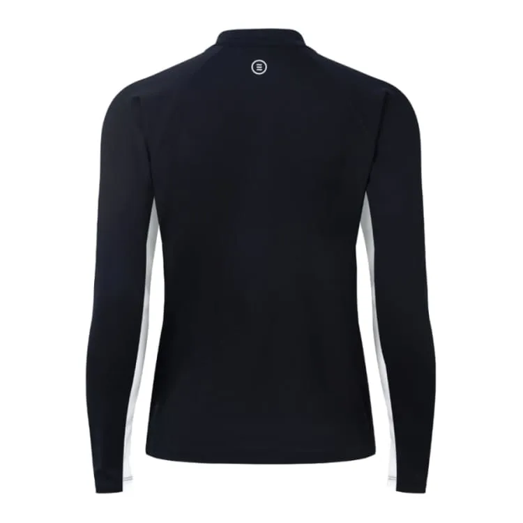 Barrel Women Motion Zip-Up Rashguard-BLACK