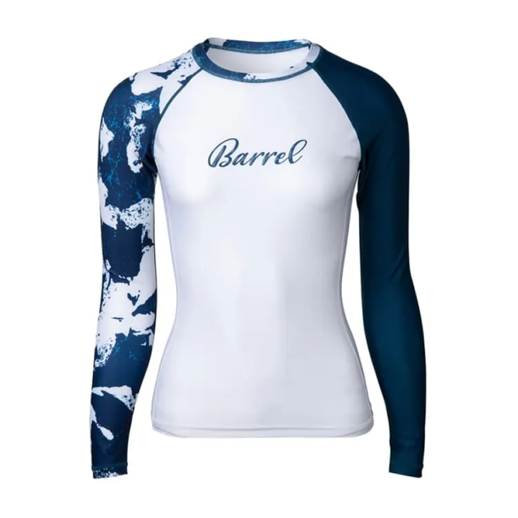 Barrel Womens Ocean Rashguard-FLOWER