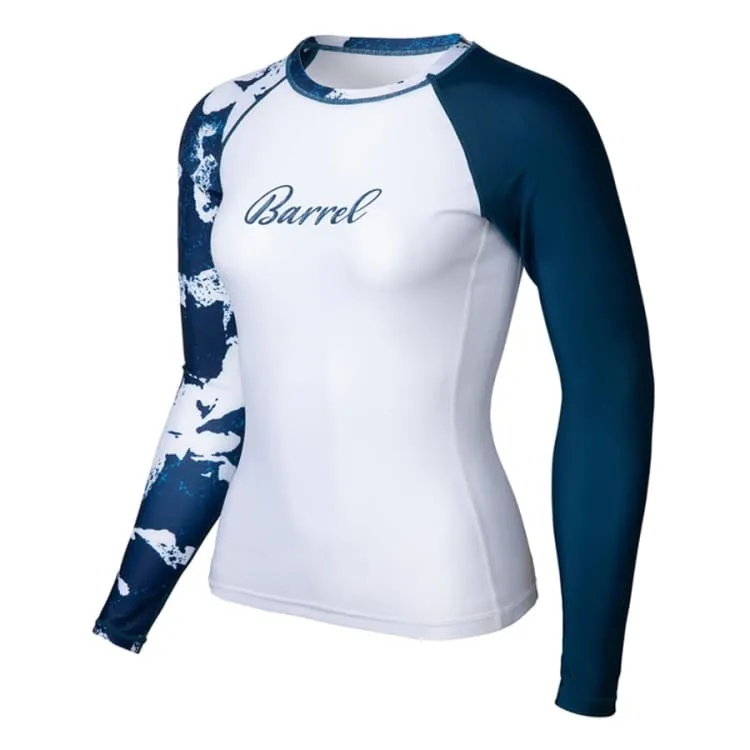 Barrel Womens Ocean Rashguard-FLOWER