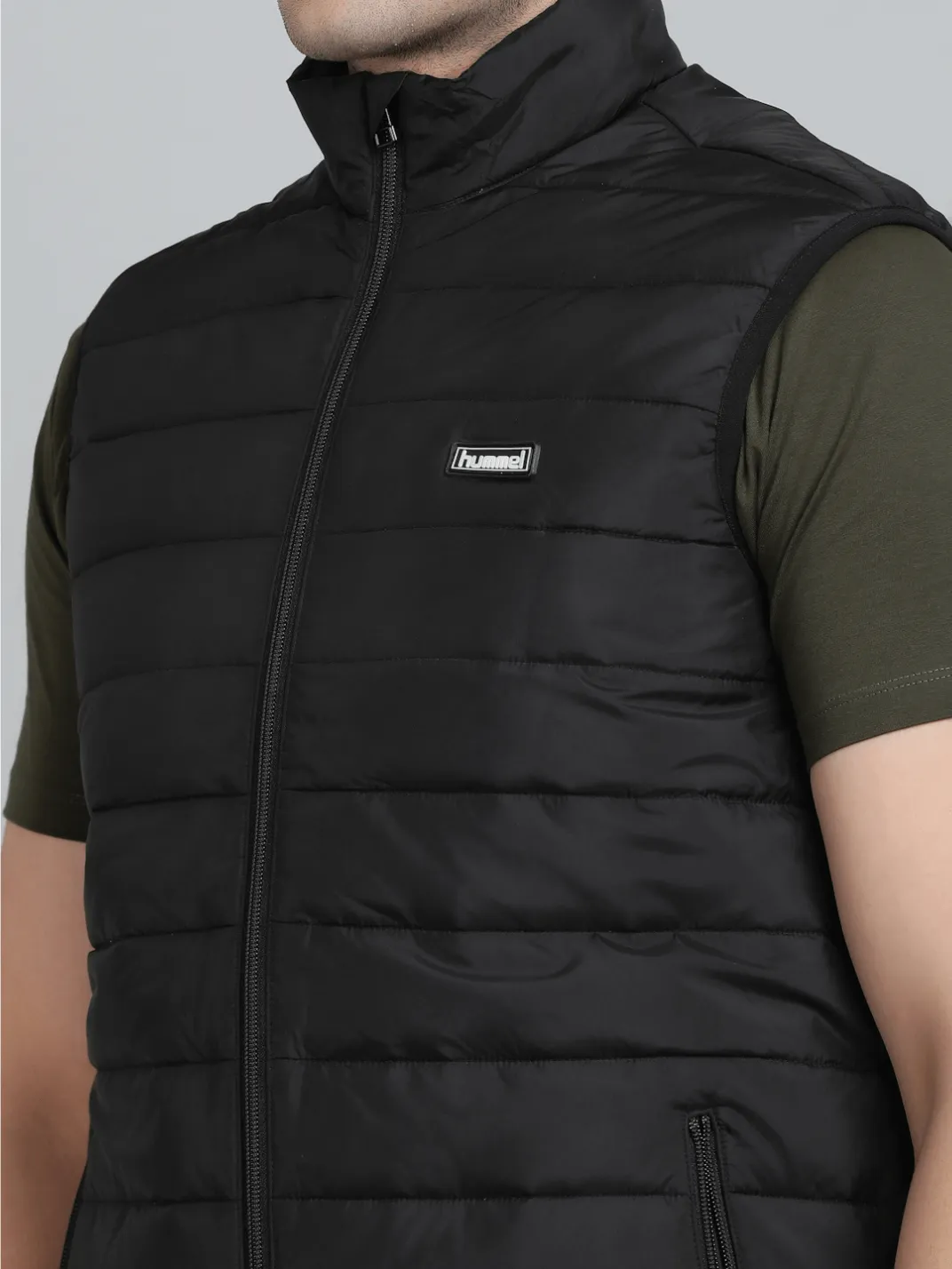 Benne Sleeveless Bomber Jacket