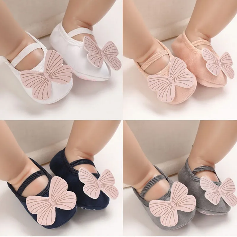 Bowknot Cotton Soft Sole Cool Shoes For Kids