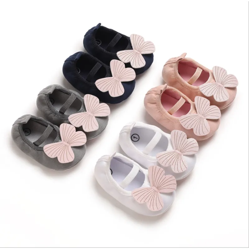 Bowknot Cotton Soft Sole Cool Shoes For Kids