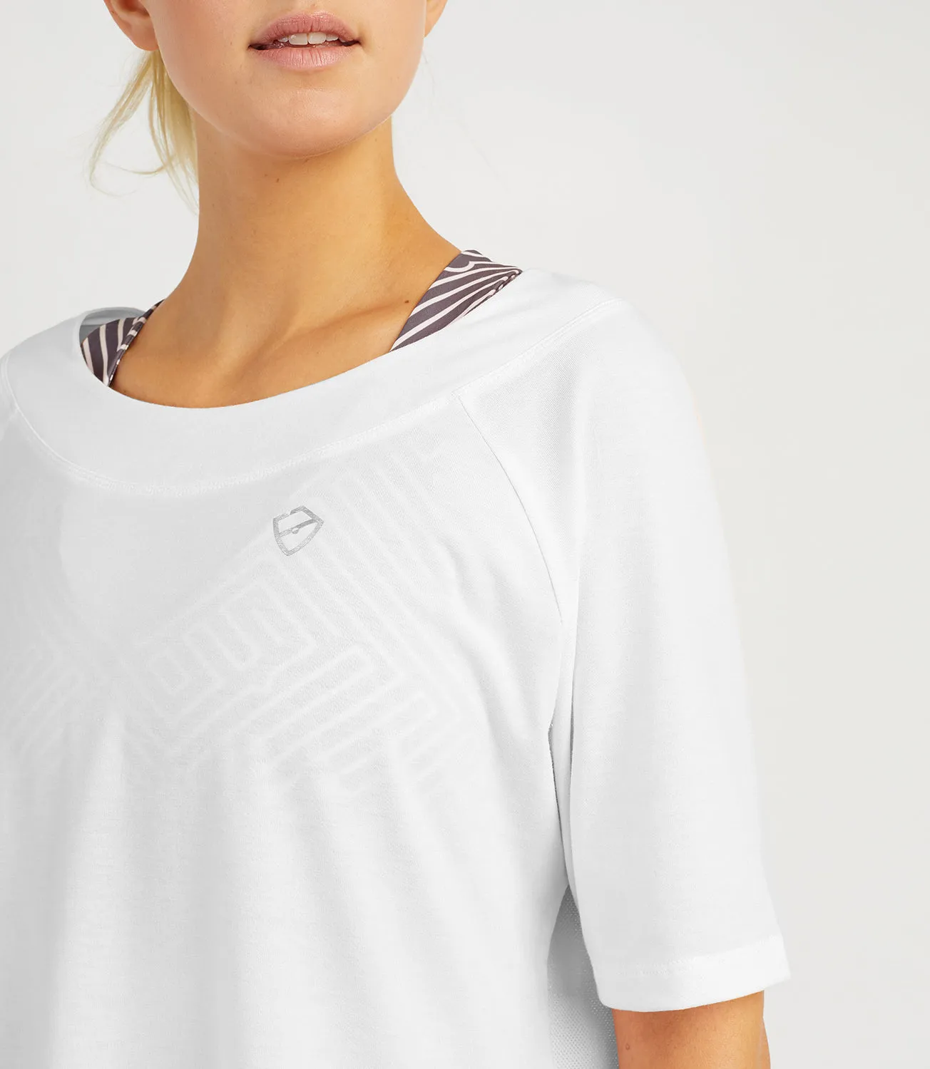 Bridget Loose Tee - White