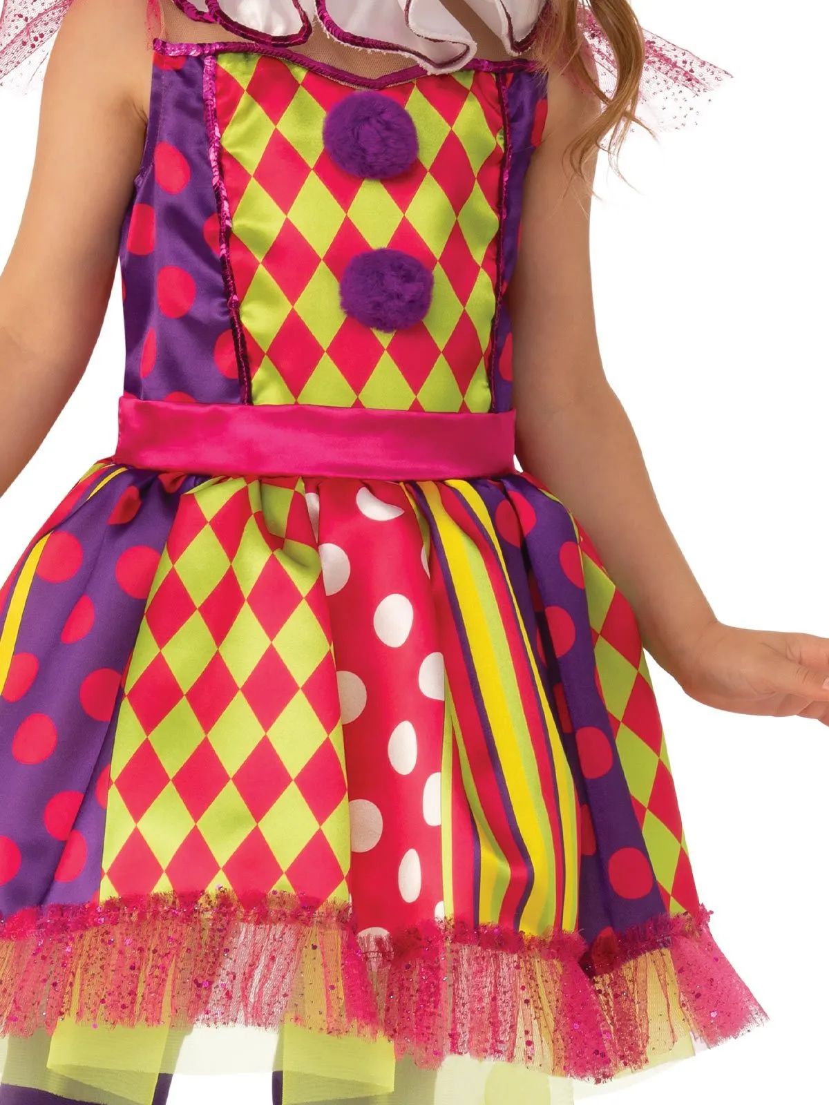 Bright Clown Costume for Kids