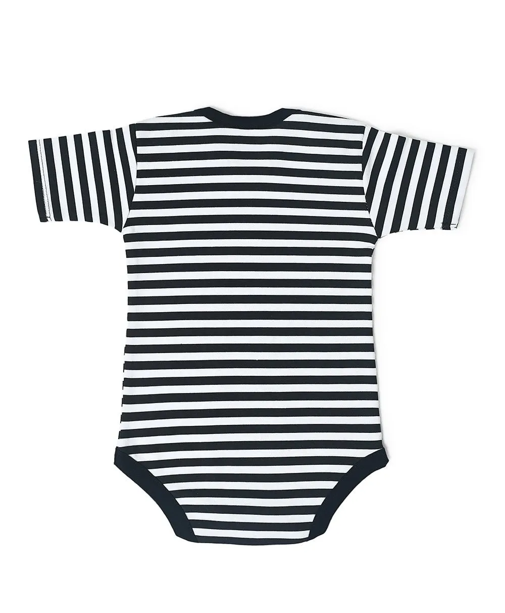 Buddy Kids Striped Romper- Pack of 2