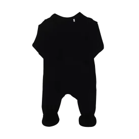 Coccoli - Modal 2-Way Zipper Footie - Black