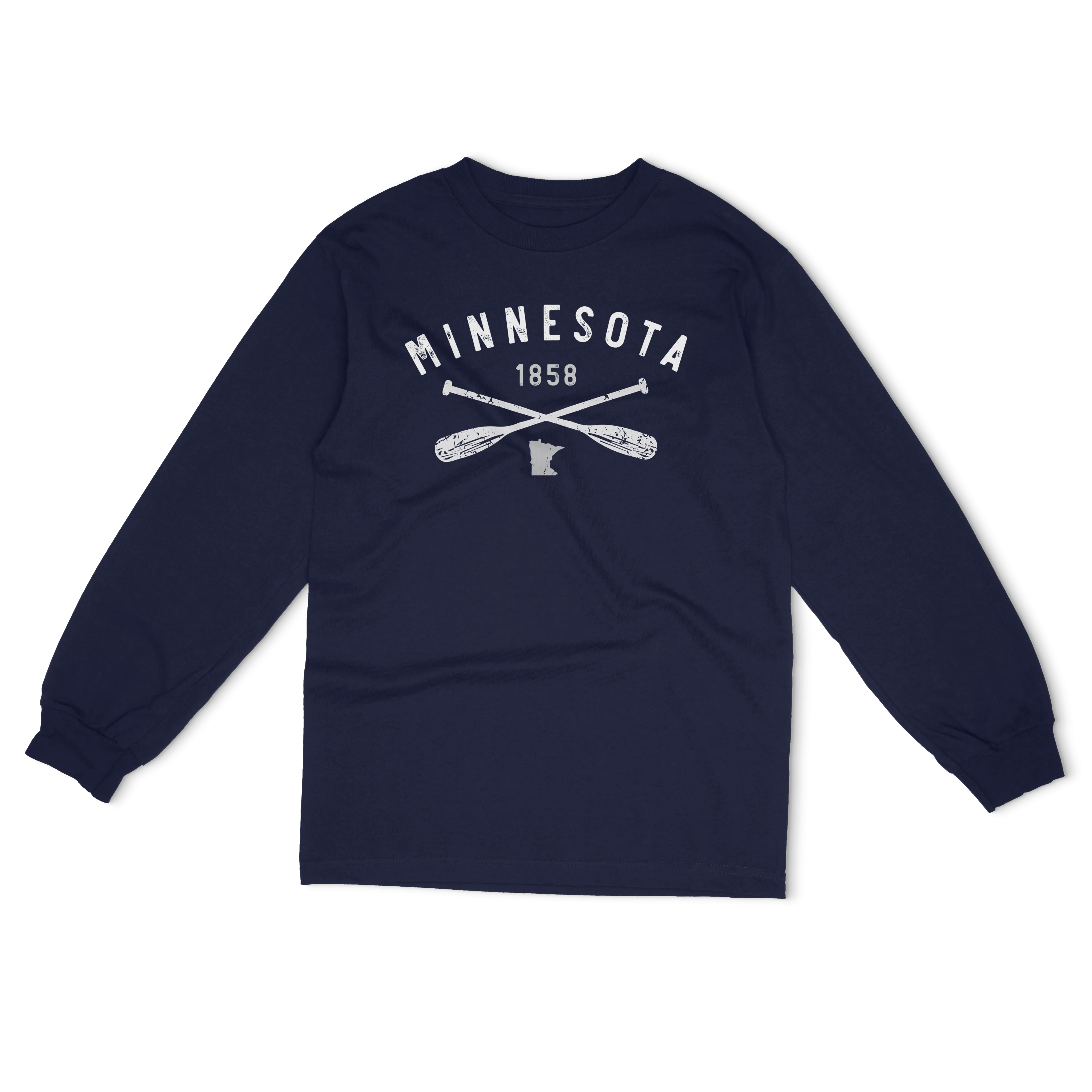 Cross Paddles Minnesota Unisex Long Sleeve