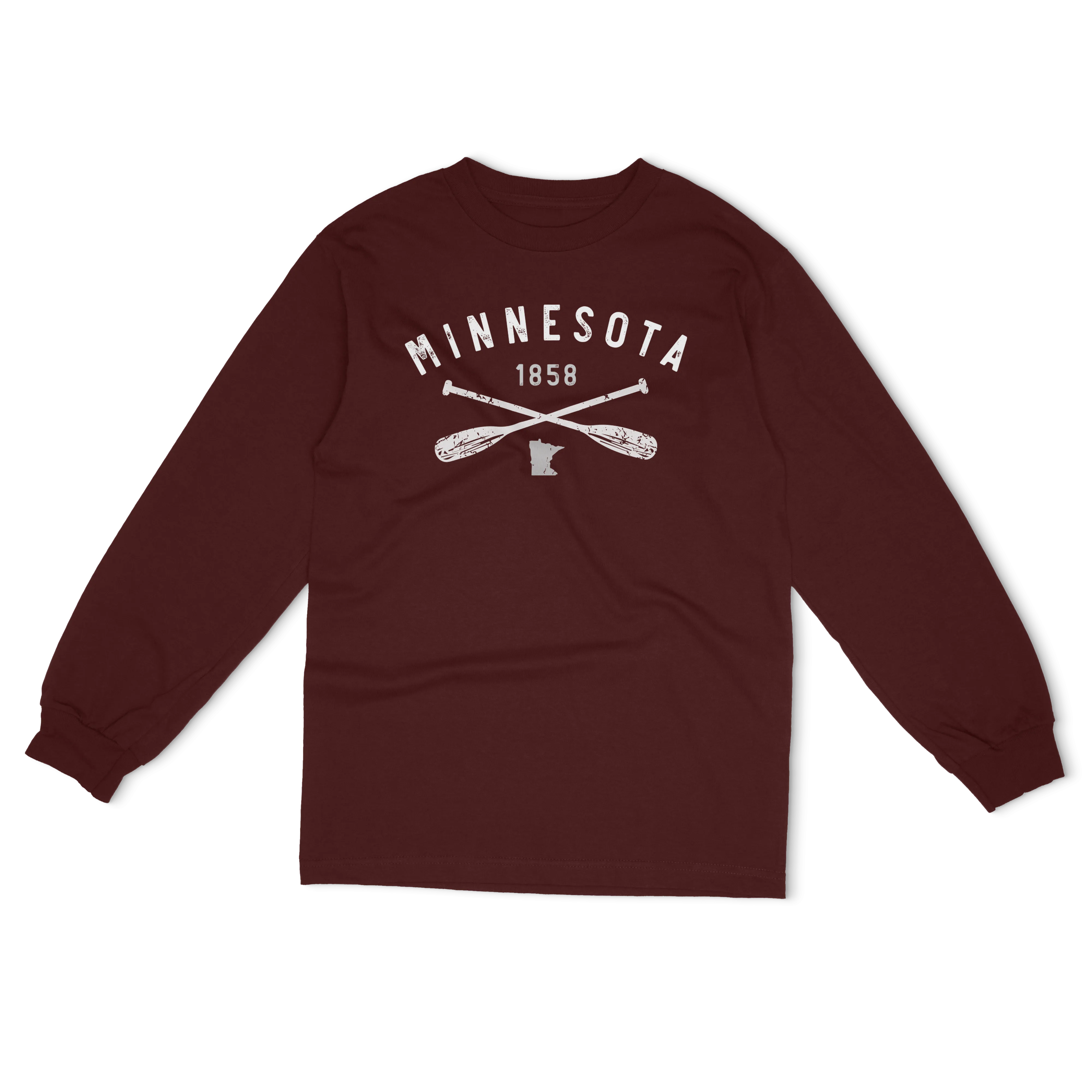 Cross Paddles Minnesota Unisex Long Sleeve