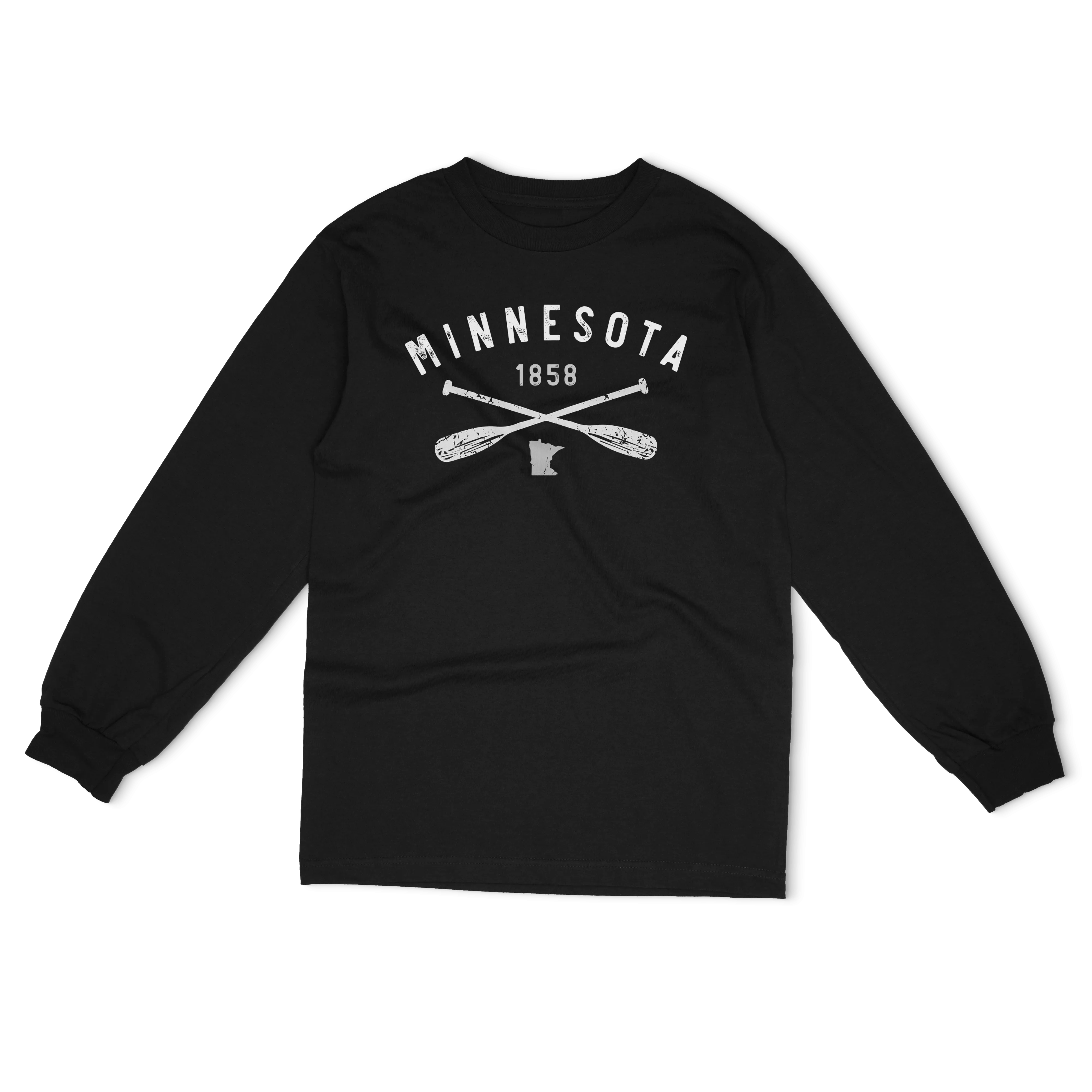 Cross Paddles Minnesota Unisex Long Sleeve