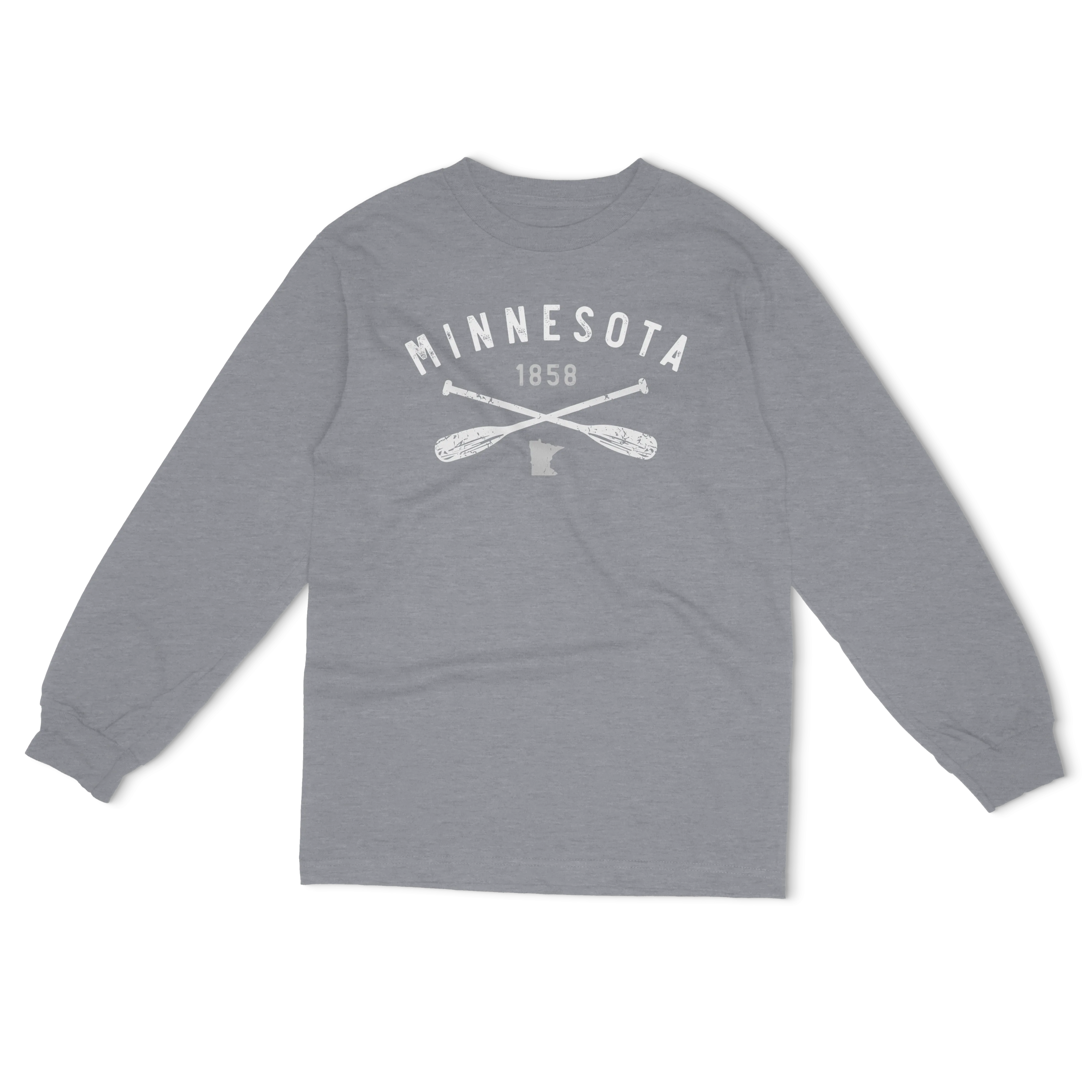 Cross Paddles Minnesota Unisex Long Sleeve