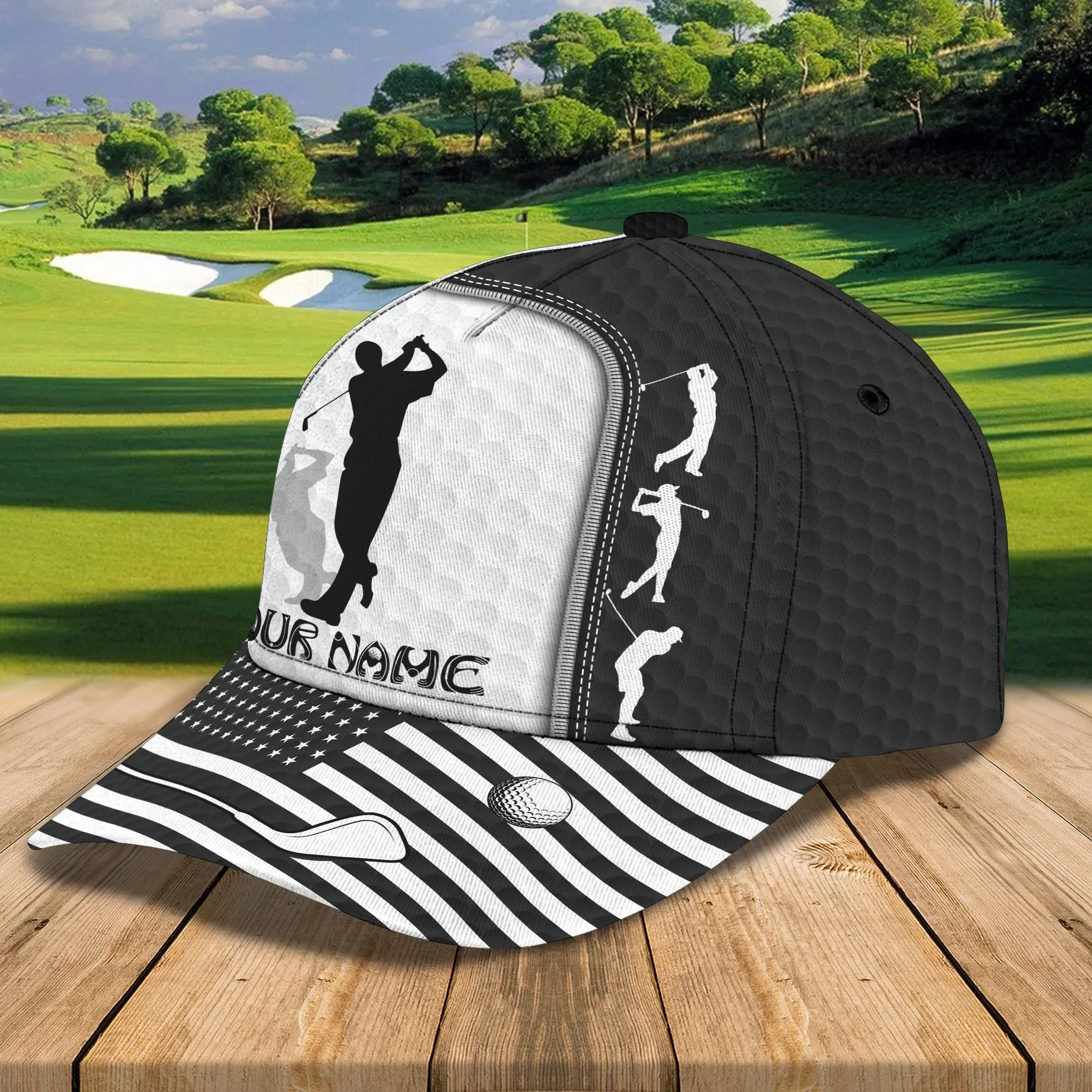 Custom 3D All Over Print Caps For Dad Golfer, Father Day Gift For Golfer, Golf Dad Gifts, Golf Daddy