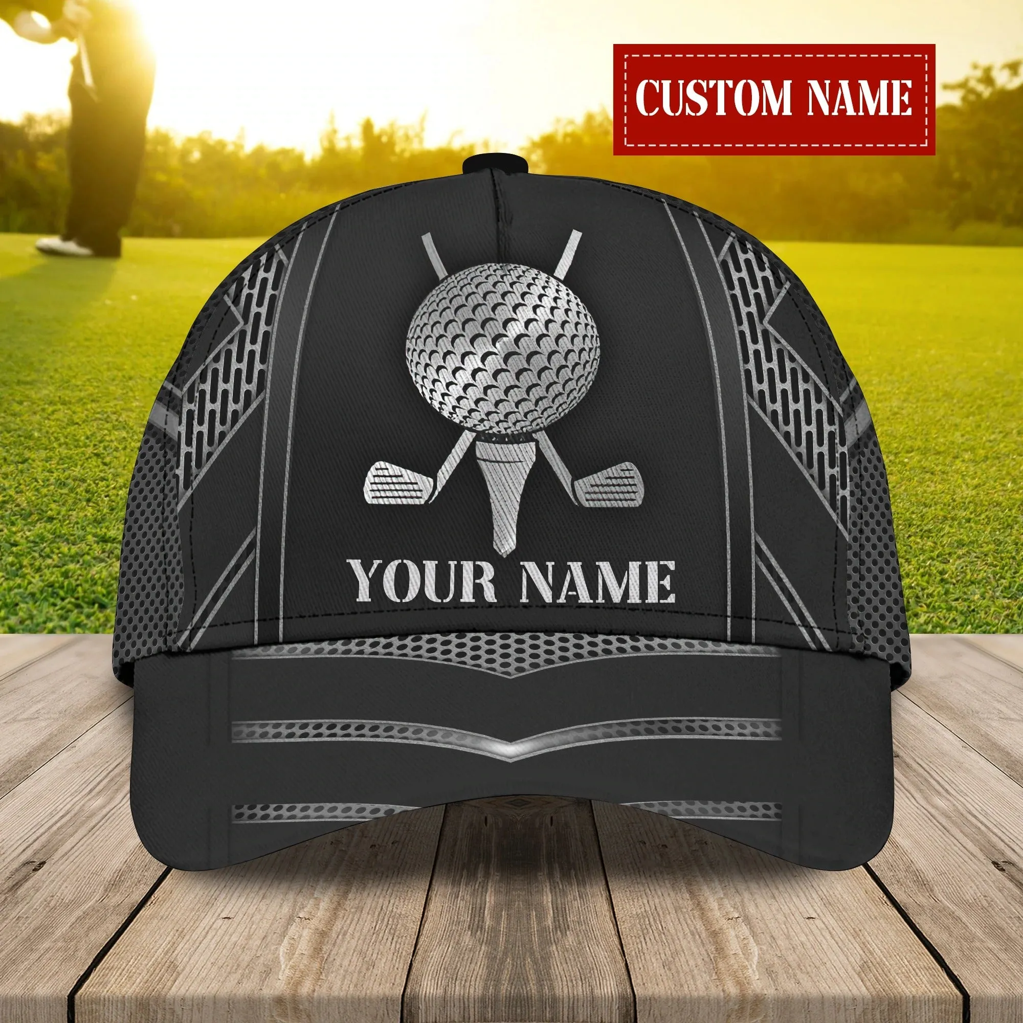 Custom Cap For Golf Lover, Baseball Cap Hat For Golf Men, Present To Golfer