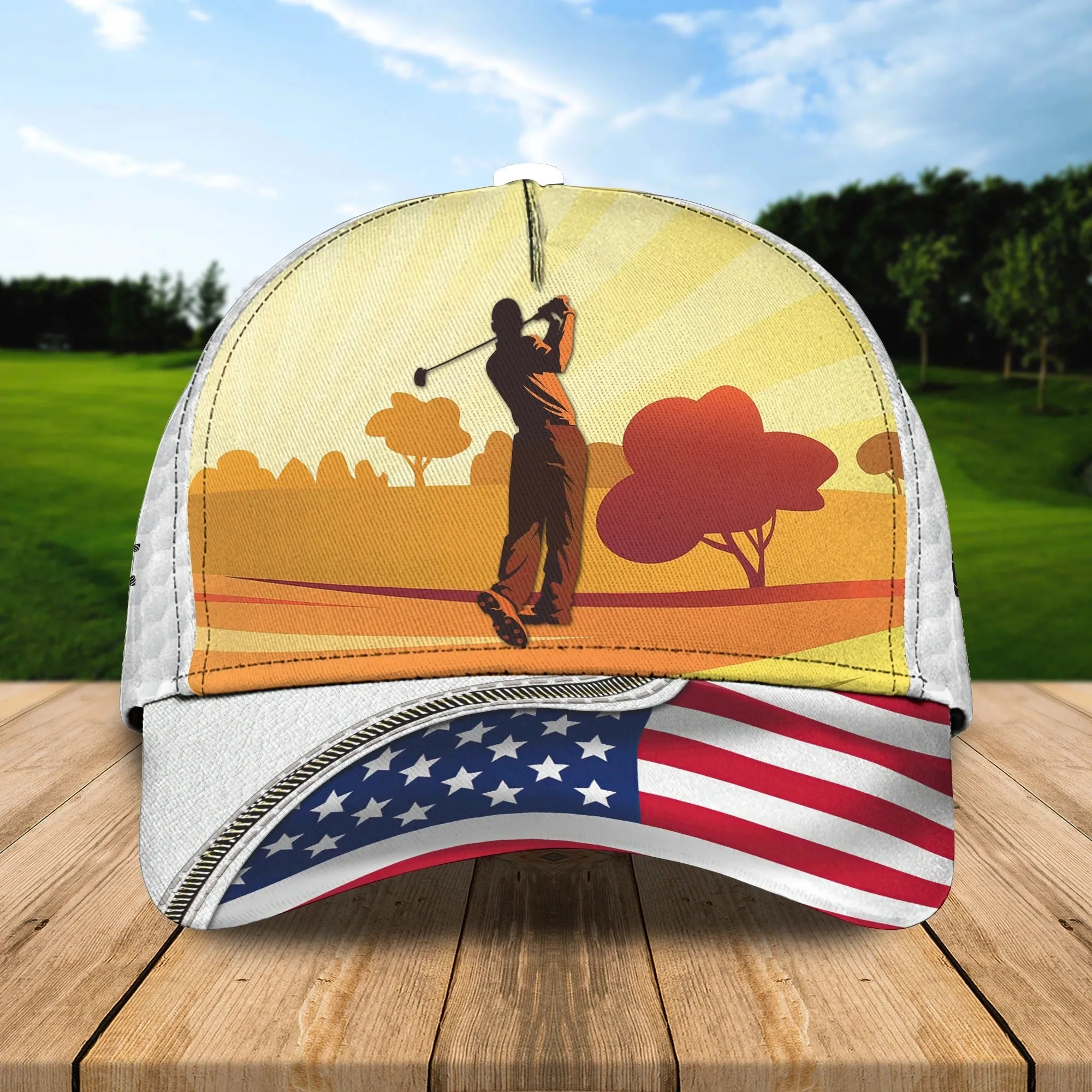 Custom Cap For Golf Lover, Baseball Cap Hat For Golf Men, Present To Golfer