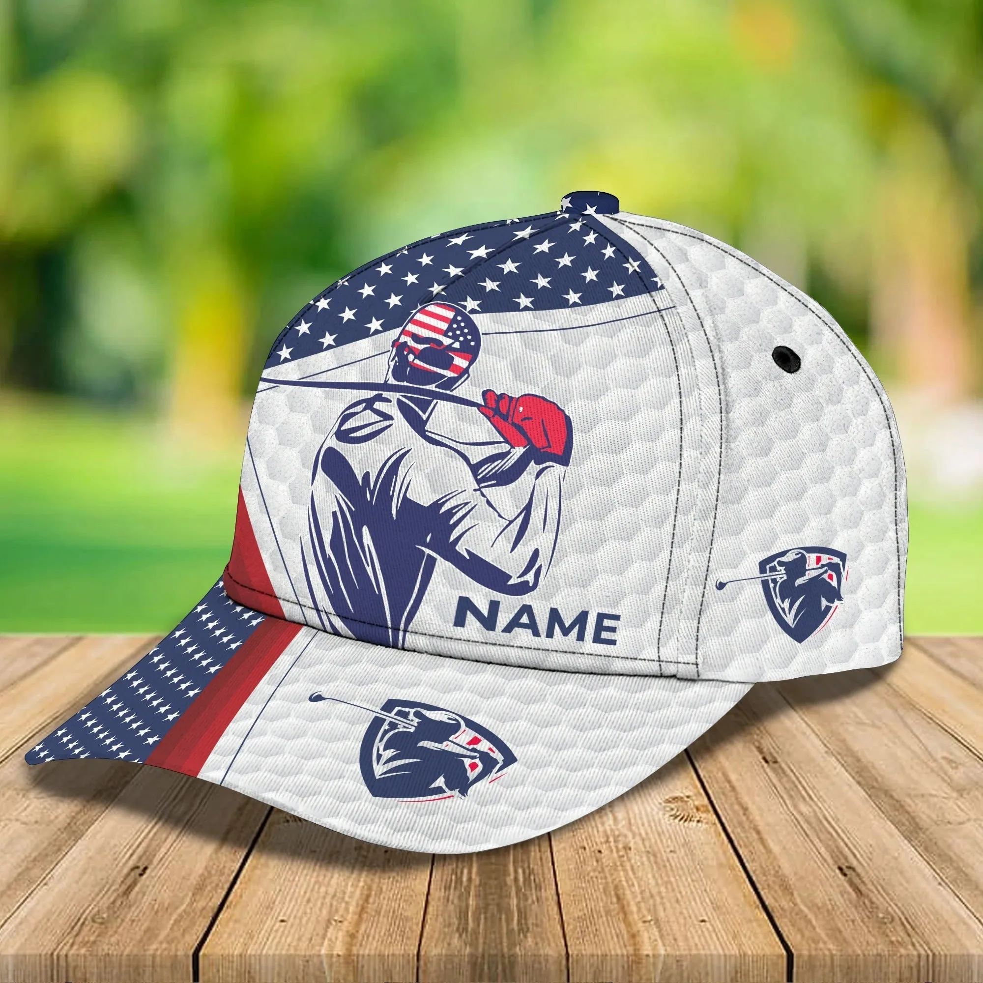 Custom With Name Cap For Golf Man, Summer Golf Cap For A Golfer, Golf Hat