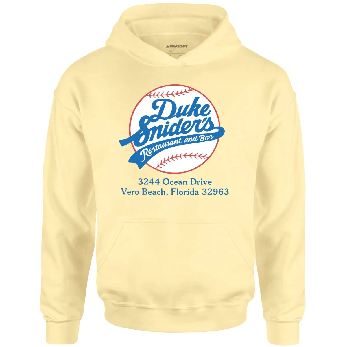 Duke Snider's - Vero Beach, FL - Vintage Restaurant - Unisex Hoodie