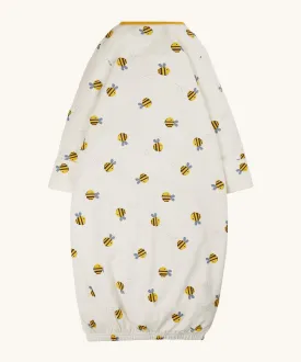 Frugi Buzzy Bee Sleepy Baby Gown