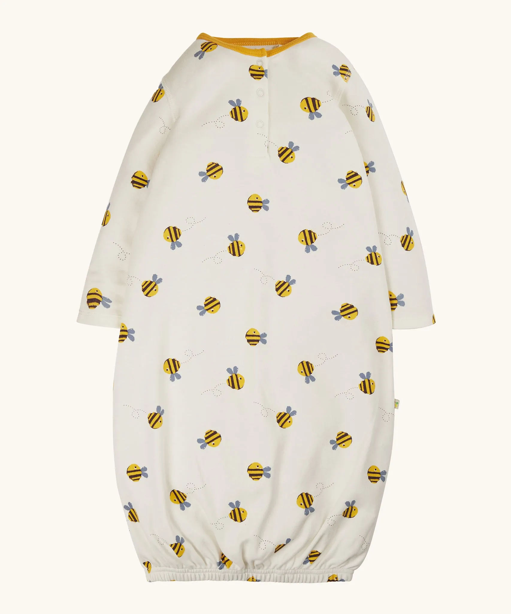 Frugi Buzzy Bee Sleepy Baby Gown