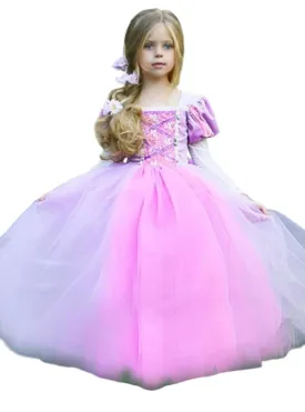 Girls Enchanted Hair Princess Costume Gown