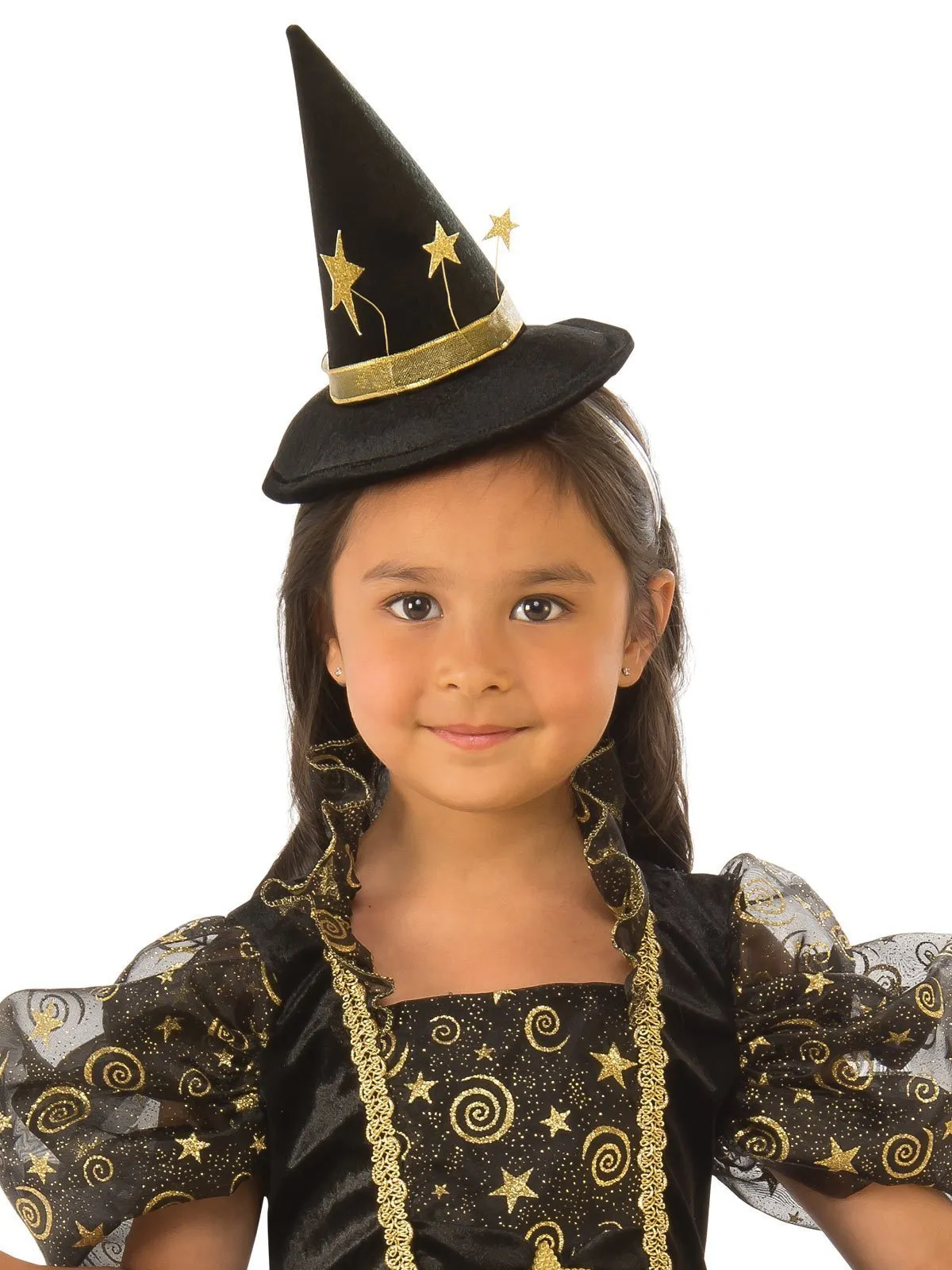 Golden Star Witch Costume for Kids