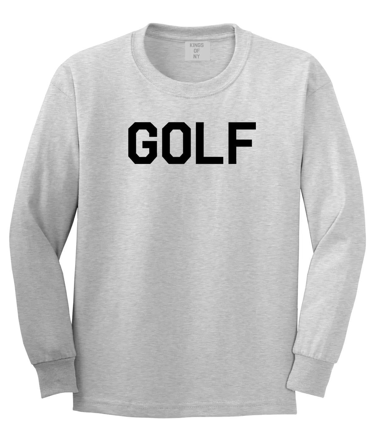 Golf Sport Mens Long Sleeve T-Shirt