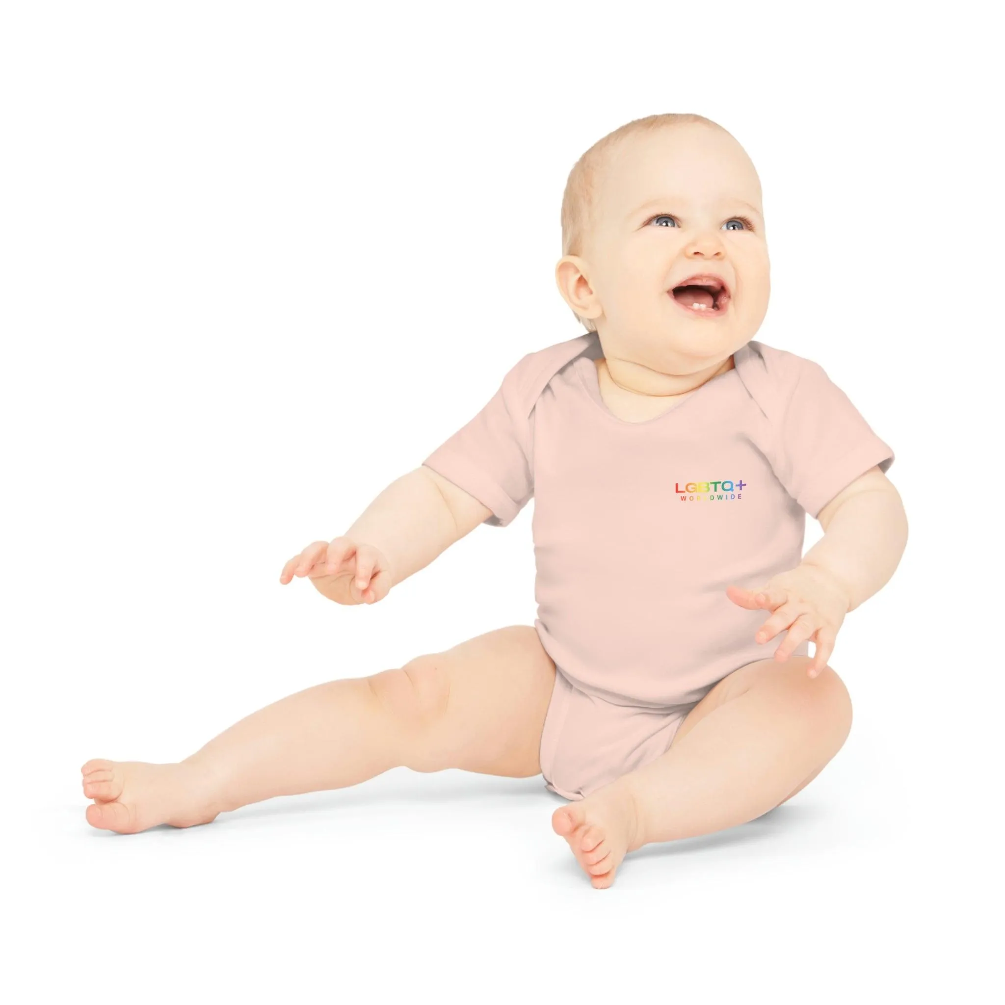 ,,HEARTH" Baby Organic Short Sleeve Bodysuit