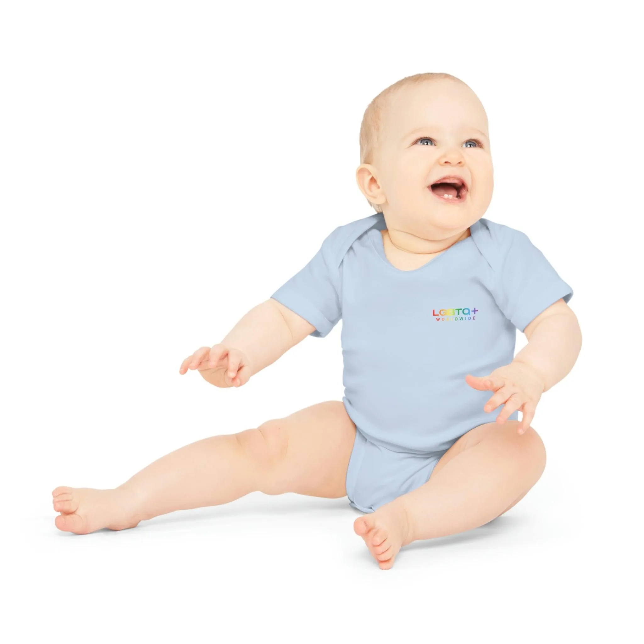 ,,HEARTH" Baby Organic Short Sleeve Bodysuit