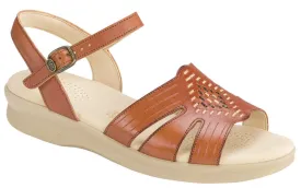 Huarache TAN Quarter Strap Sandal HUARACHE053 SAS WOMEN  Made in USA Brandy's Shoes