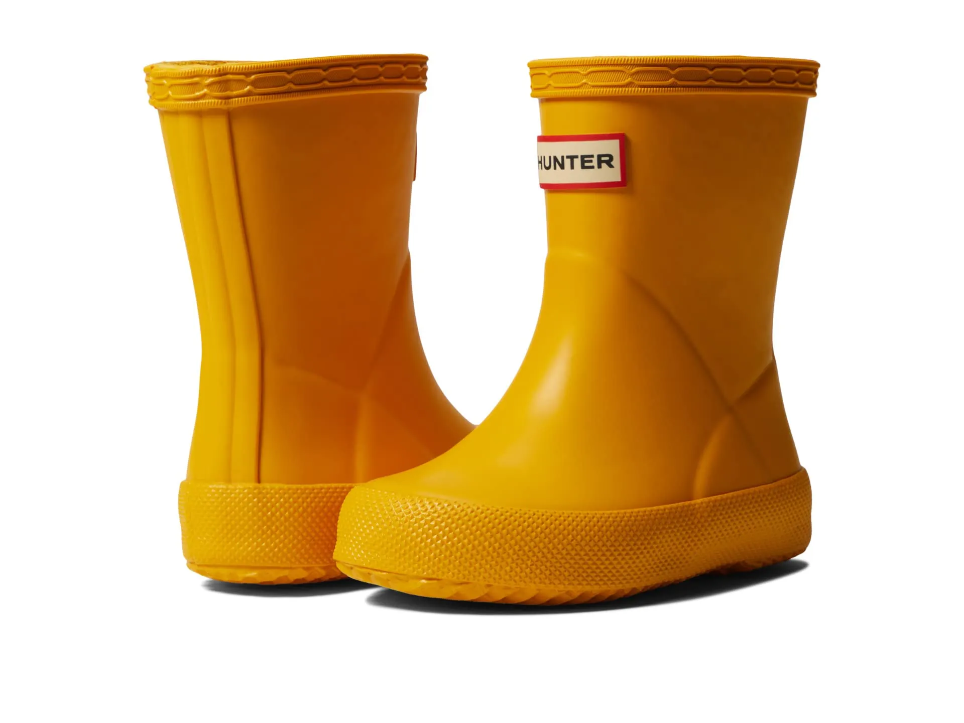 Hunter Kids First Classic Rain Boots (Toddler/Little Kid), yellow