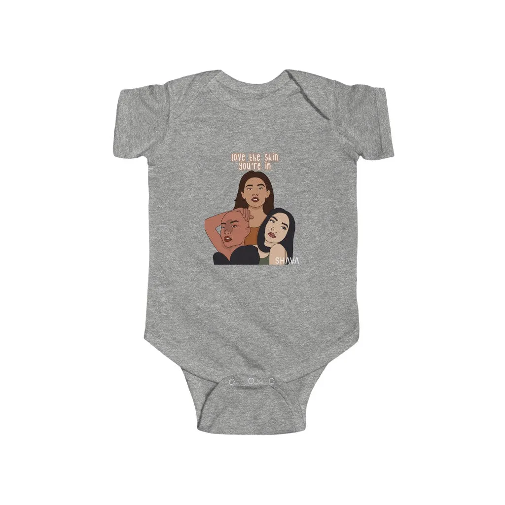 IAC KIDS Clothing Infant Fine Jersey Bodysuit / Love the skin You're in