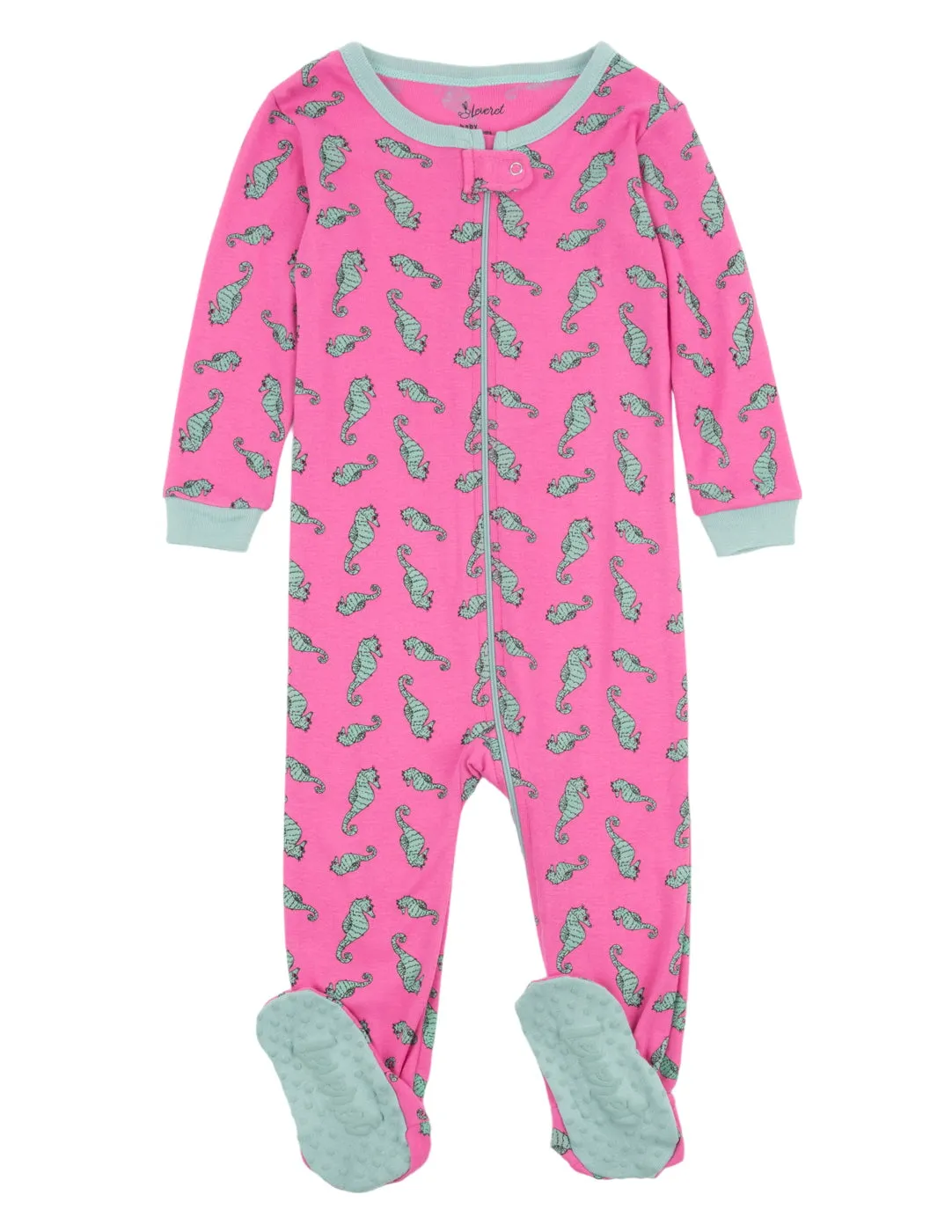 Kids Footed Cotton Pajamas