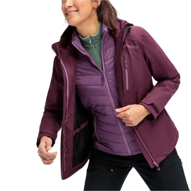 Maier Sports Lisbon Women's 3in1 Waterproof Jacket