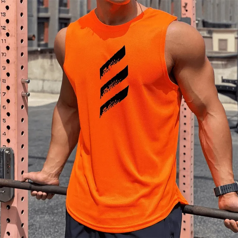 Men's Quick-Dry Sleeveless T-Shirt / Sports Tank Top - SF1584