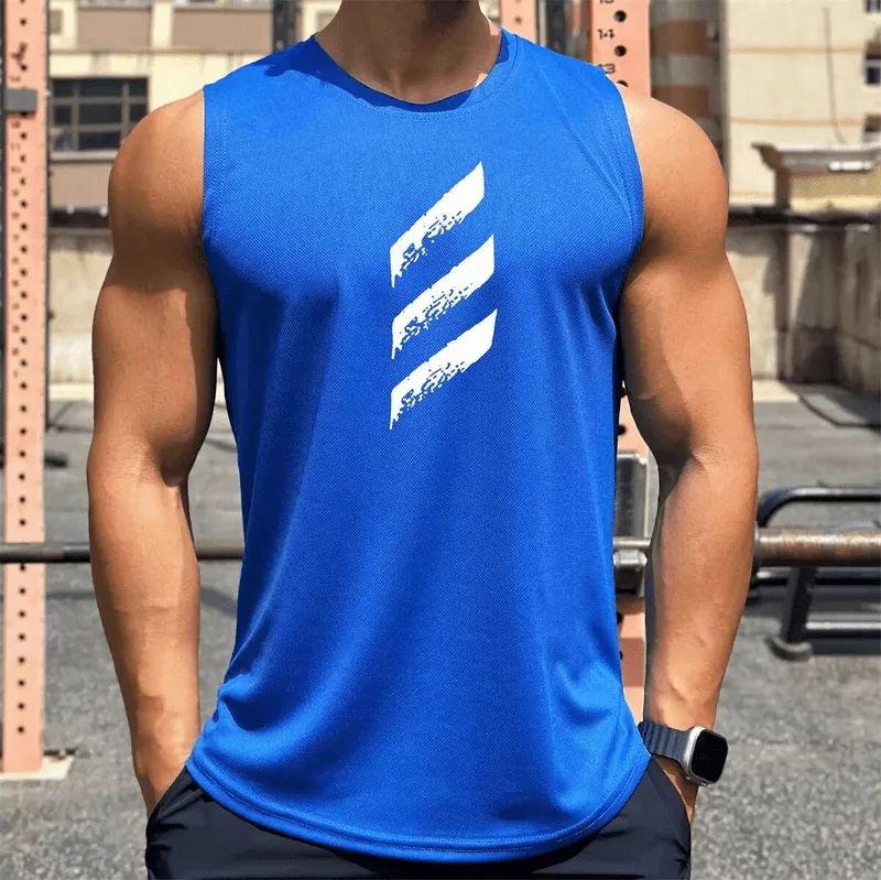 Men's Quick-Dry Sleeveless T-Shirt / Sports Tank Top - SF1584