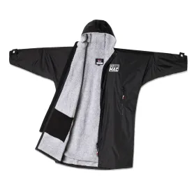 Moto-Mac Kids Robe Coat - Grey Black