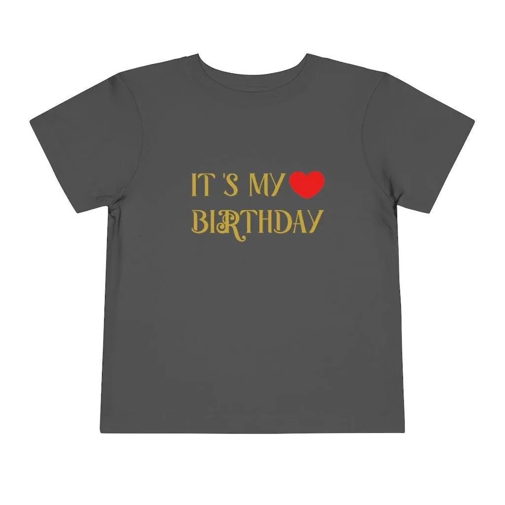 My Birthday kid's T-Shirt