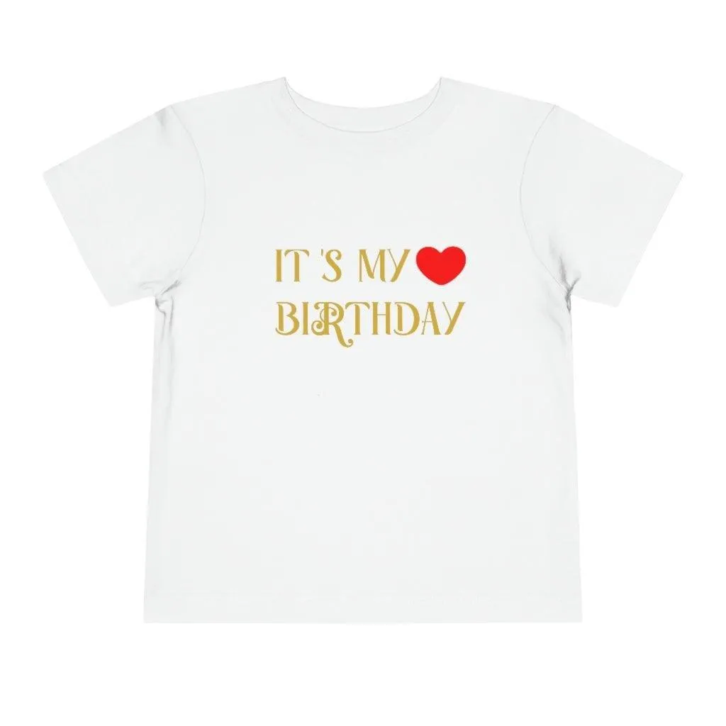 My Birthday kid's T-Shirt