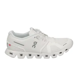 On Running Cloud 5 Running Shoe (Women) - Undyed-White/White