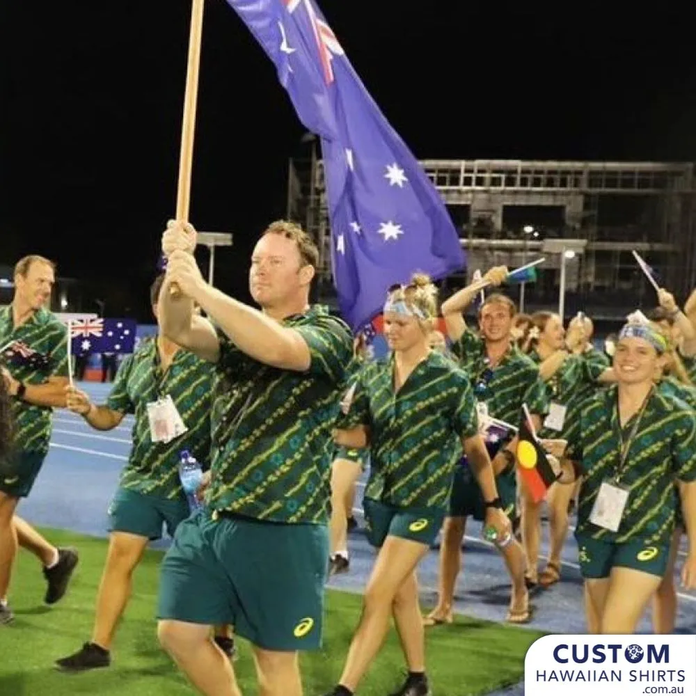 Pacific Games, Solomon Islands - Aussie Olympic Team Hawaiian Shirts 2024