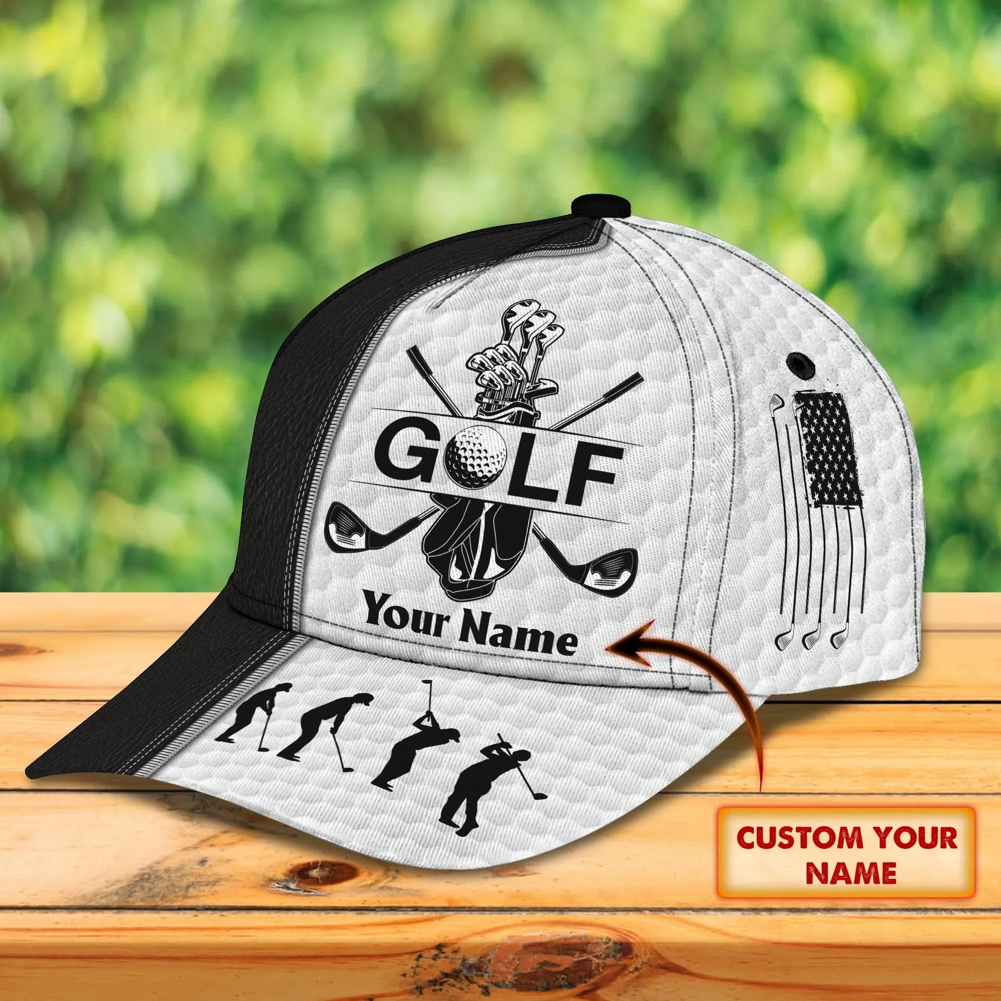 Personalized Baseball Cap For Golf Man, Woman Golf Caps, Golfer Hat, Golf Cap