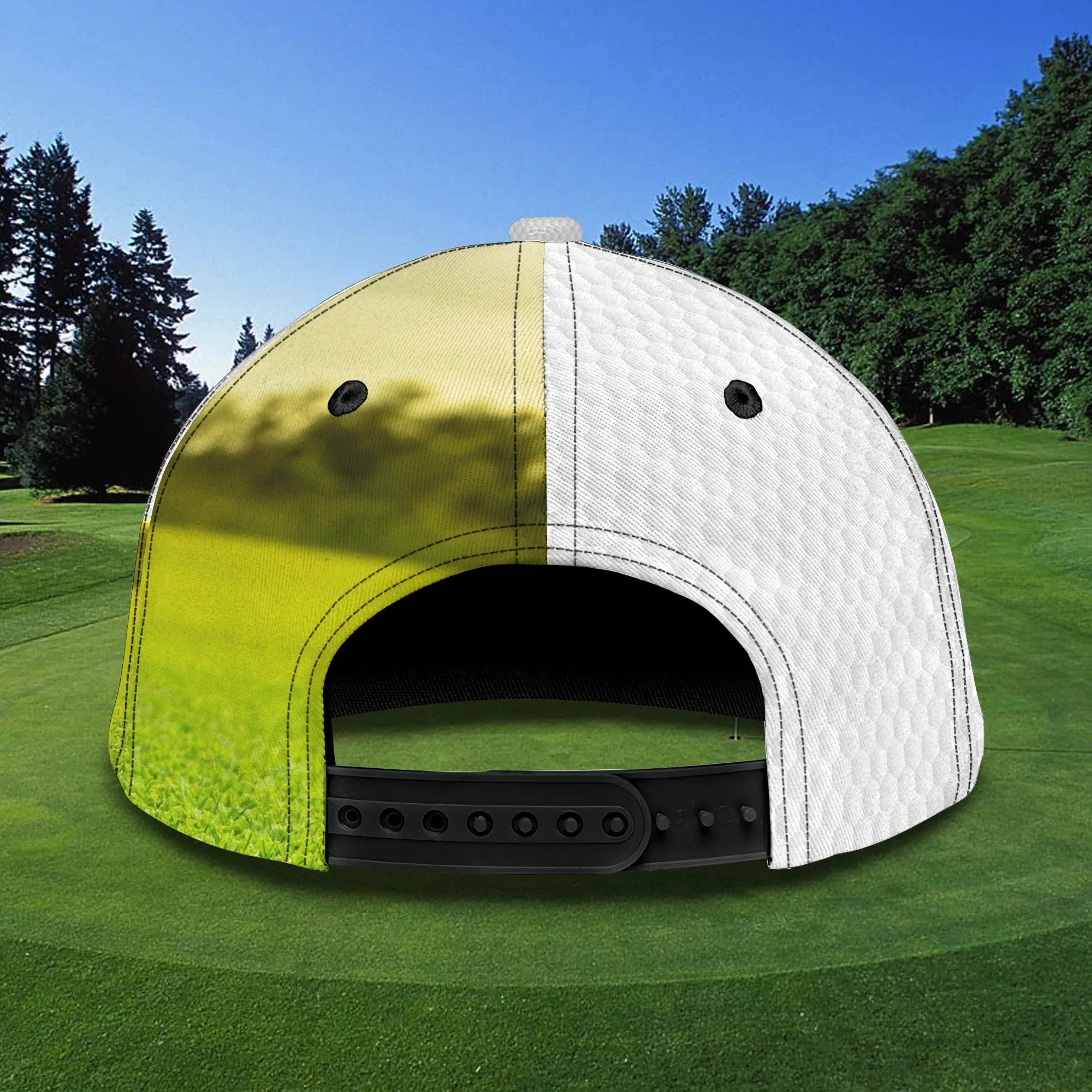 Personalized Womens Golf Cap, Queen Of The Green Baseball 3D Full Print Cap Hat For Golf Lover